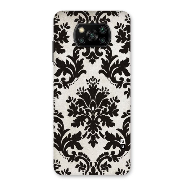 Black Beauty Back Case for Poco X3