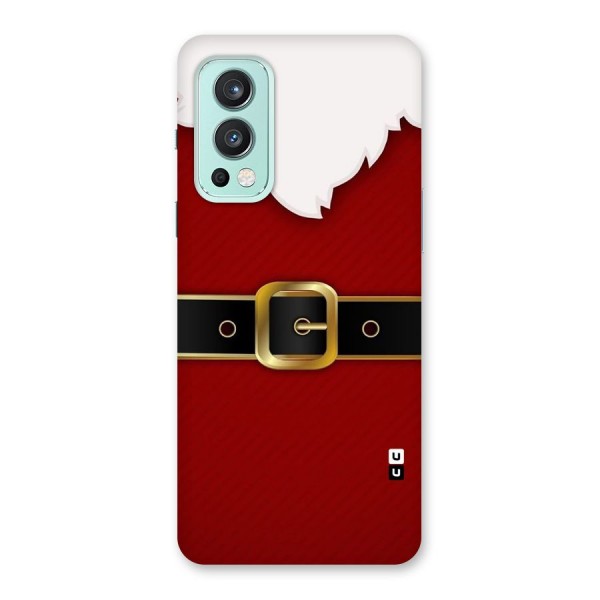 Black Belt Design Back Case for OnePlus Nord 2 5G