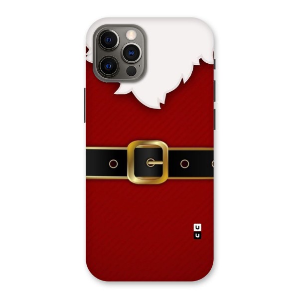 Black Belt Design Back Case for iPhone 12 Pro