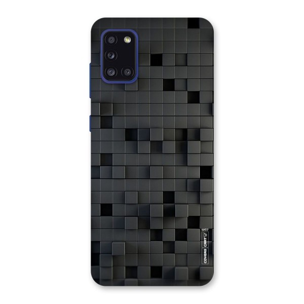 Black Bricks Back Case for Galaxy A31