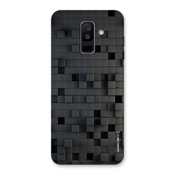 Black Bricks Back Case for Galaxy A6 Plus