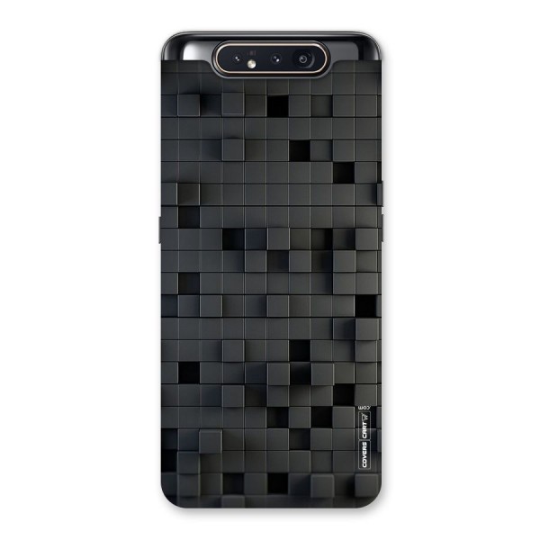 Black Bricks Back Case for Galaxy A80