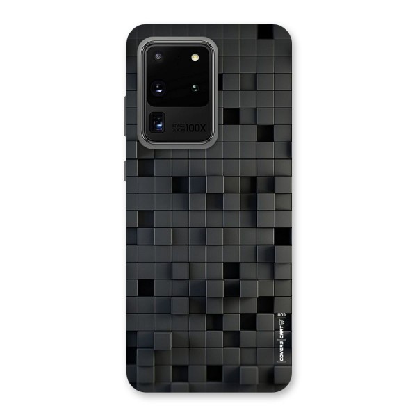Black Bricks Back Case for Galaxy S20 Ultra