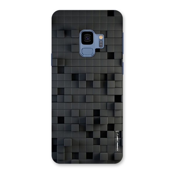 Black Bricks Back Case for Galaxy S9