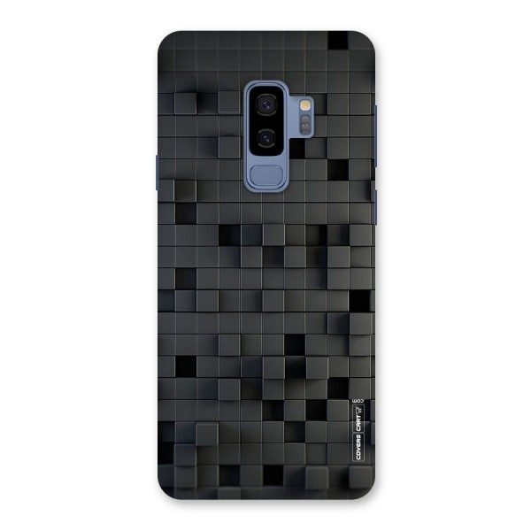 Black Bricks Back Case for Galaxy S9 Plus