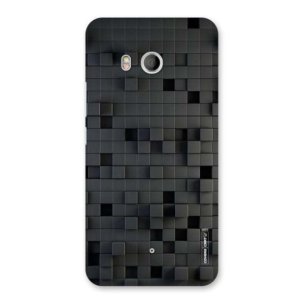 Black Bricks Back Case for HTC U11