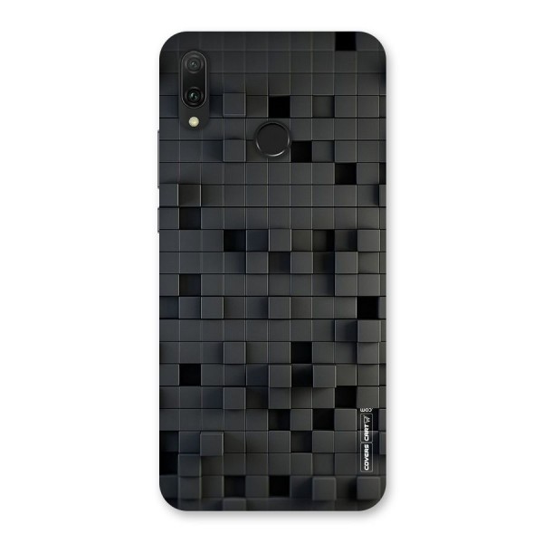 Black Bricks Back Case for Huawei Y9 (2019)