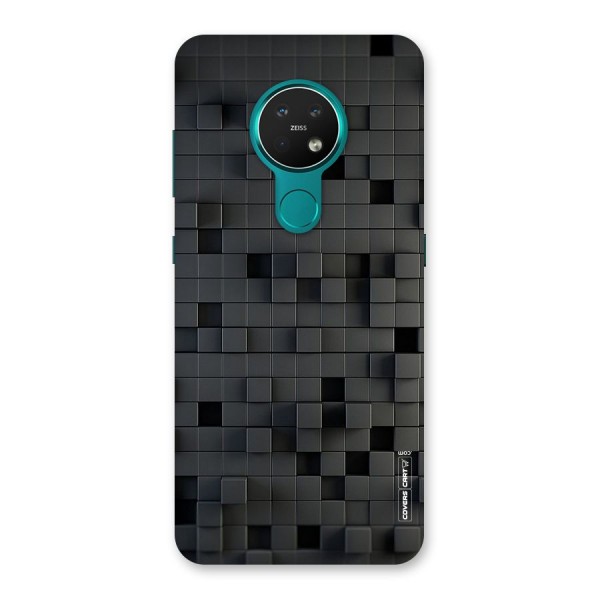Black Bricks Back Case for Nokia 7.2