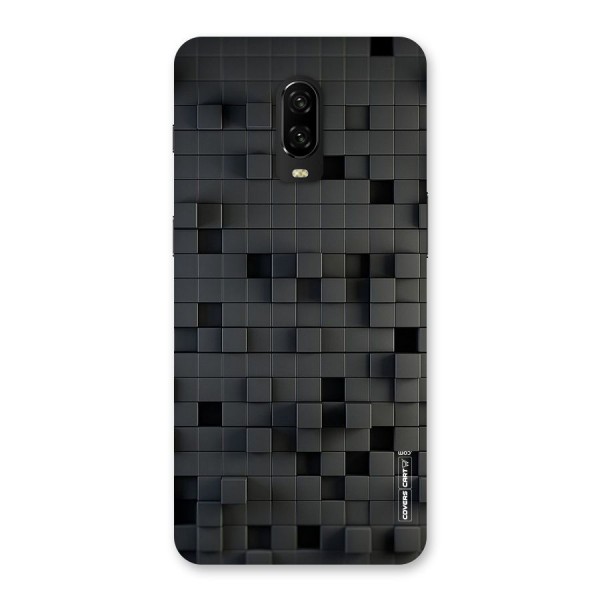 Black Bricks Back Case for OnePlus 6T