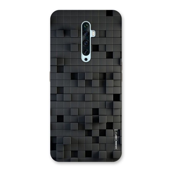 Black Bricks Back Case for Oppo Reno2 F