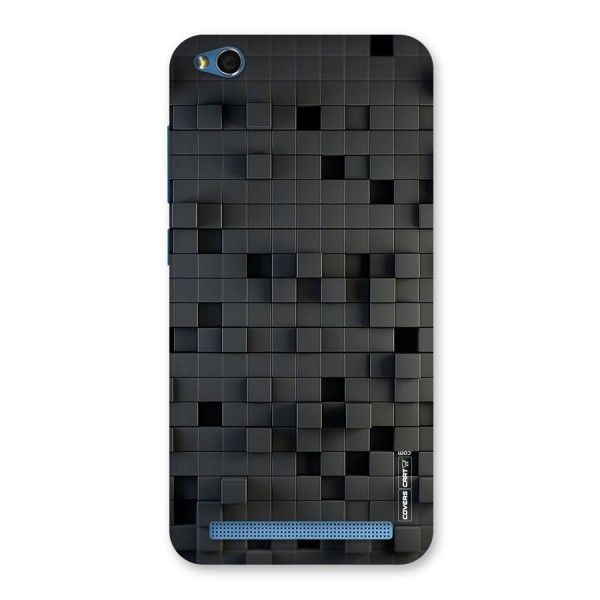 Black Bricks Back Case for Redmi 5A