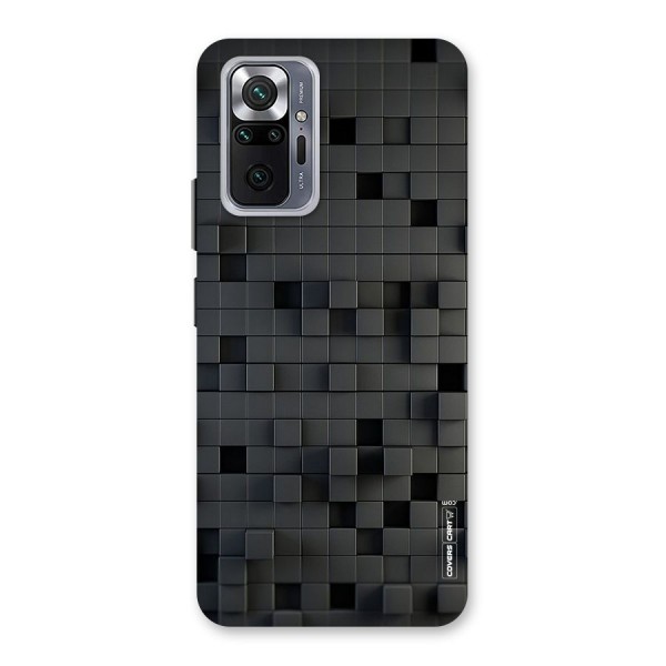 Black Bricks Back Case for Redmi Note 10 Pro