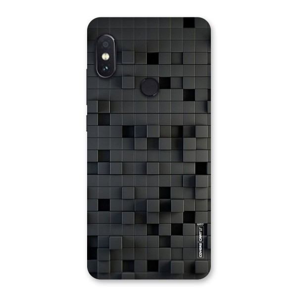 Black Bricks Back Case for Redmi Note 5 Pro