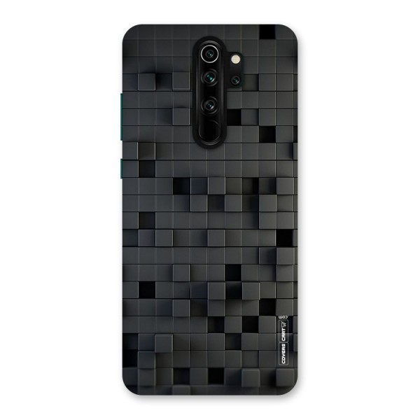 Black Bricks Back Case for Redmi Note 8 Pro