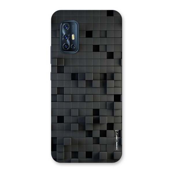 Black Bricks Back Case for Vivo V17