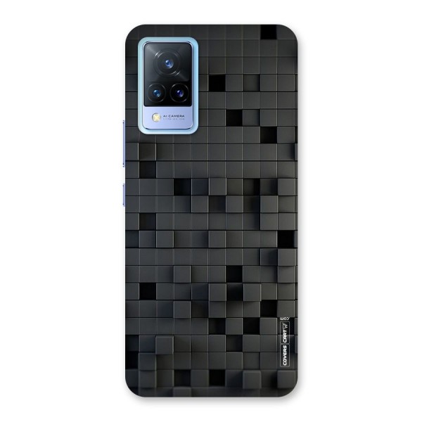 Black Bricks Back Case for Vivo V21 5G