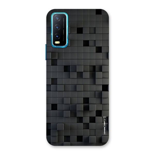 Black Bricks Back Case for Vivo Y20