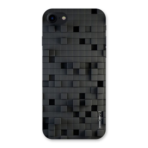 Black Bricks Back Case for iPhone SE 2020