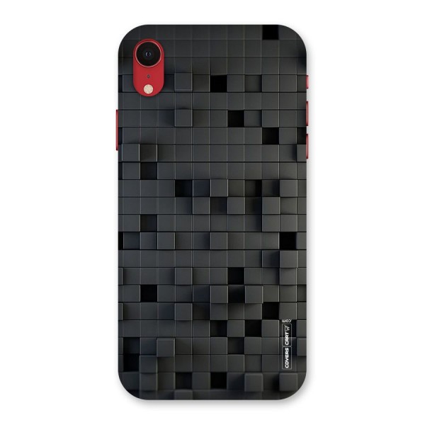 Black Bricks Back Case for iPhone XR