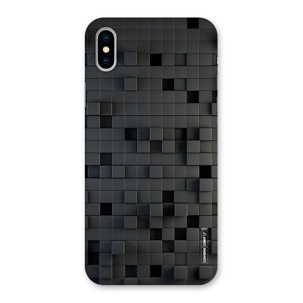 Black Bricks Back Case for iPhone XS