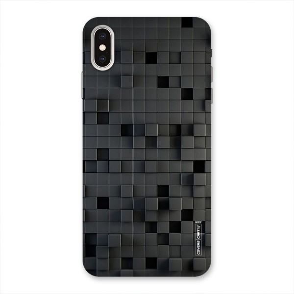 Black Bricks Back Case for iPhone XS Max