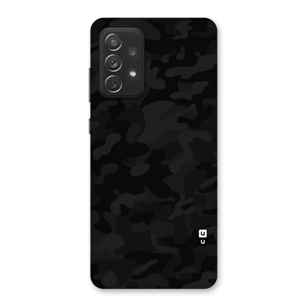 Black Camouflage Back Case for Galaxy A72