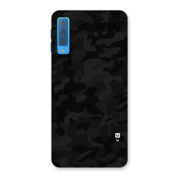 Black Camouflage Back Case for Galaxy A7 (2018)
