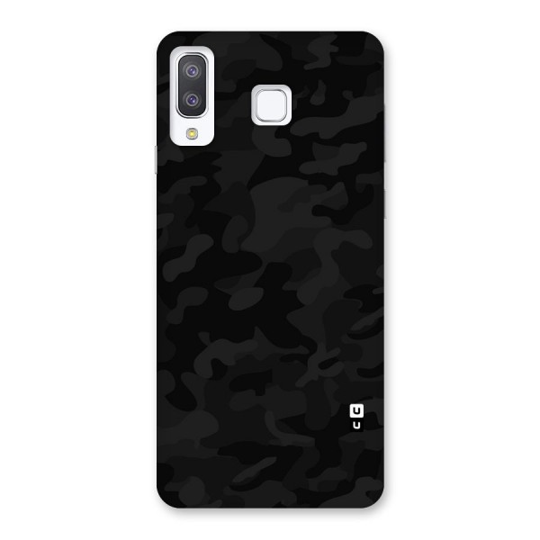 Black Camouflage Back Case for Galaxy A8 Star