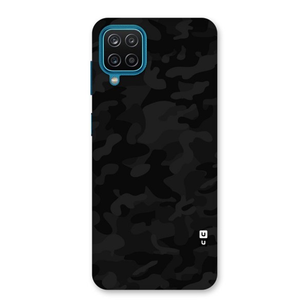 Black Camouflage Back Case for Galaxy F12