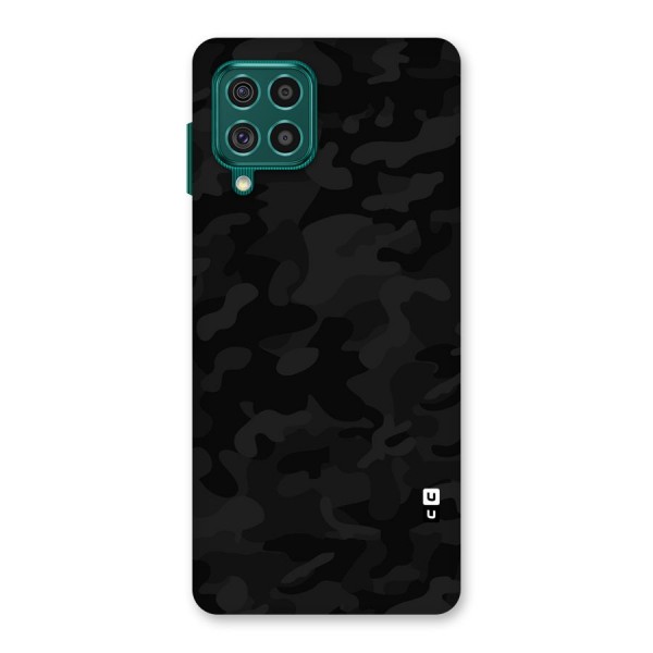 Black Camouflage Back Case for Galaxy F62