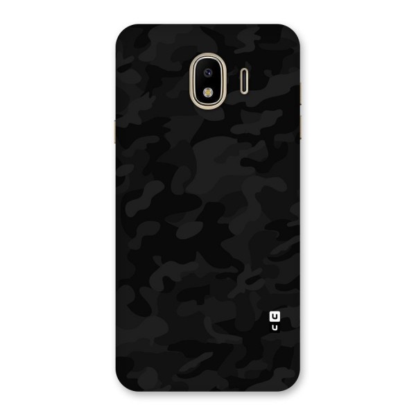Black Camouflage Back Case for Galaxy J4