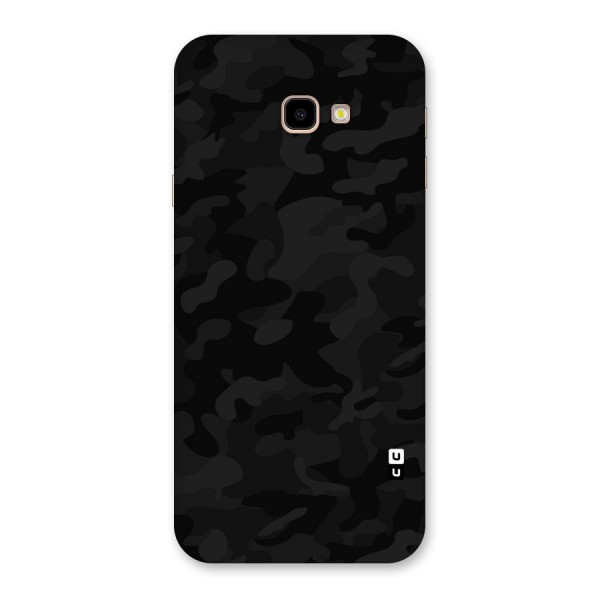 Black Camouflage Back Case for Galaxy J4 Plus