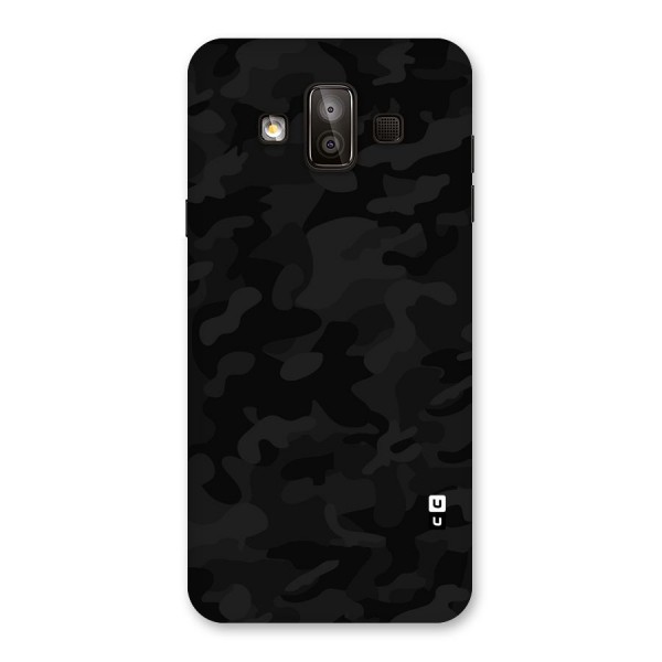 Black Camouflage Back Case for Galaxy J7 Duo