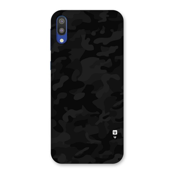 Black Camouflage Back Case for Galaxy M10