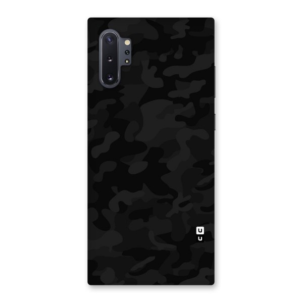 Black Camouflage Back Case for Galaxy Note 10 Plus