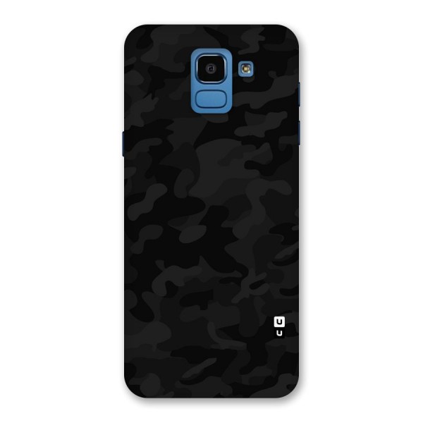 Black Camouflage Back Case for Galaxy On6