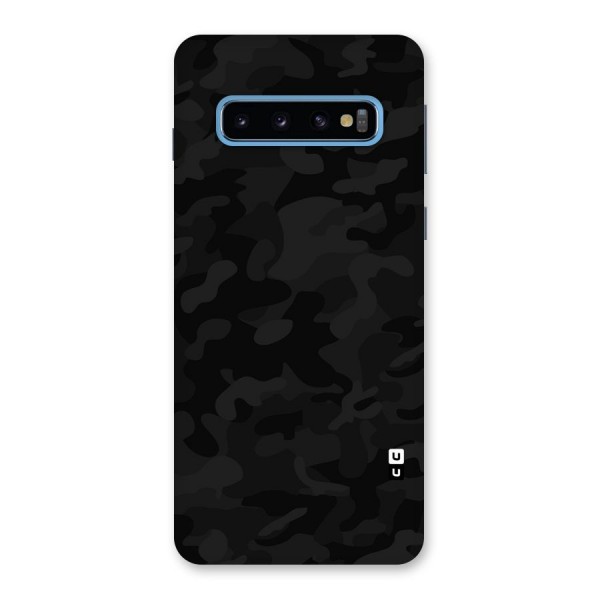 Black Camouflage Back Case for Galaxy S10