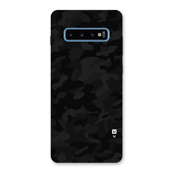 Black Camouflage Back Case for Galaxy S10 Plus