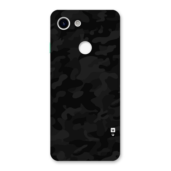 Black Camouflage Back Case for Google Pixel 3