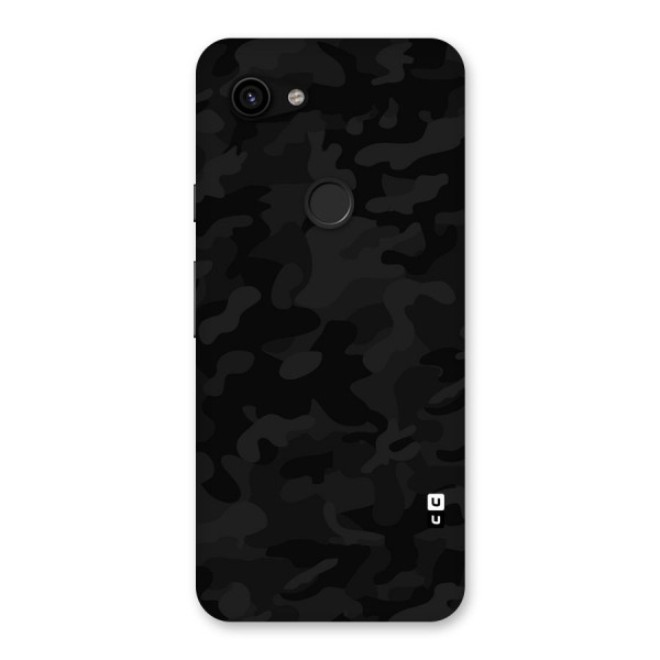 Black Camouflage Back Case for Google Pixel 3a