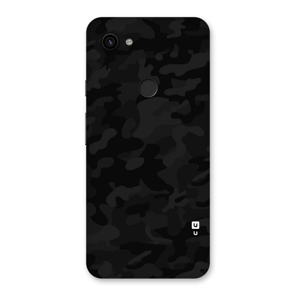 Black Camouflage Back Case for Google Pixel 3a XL