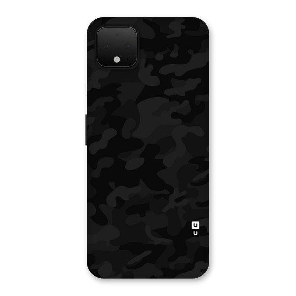 Black Camouflage Back Case for Google Pixel 4 XL