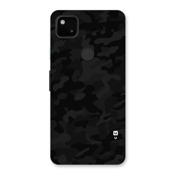 Black Camouflage Back Case for Google Pixel 4a