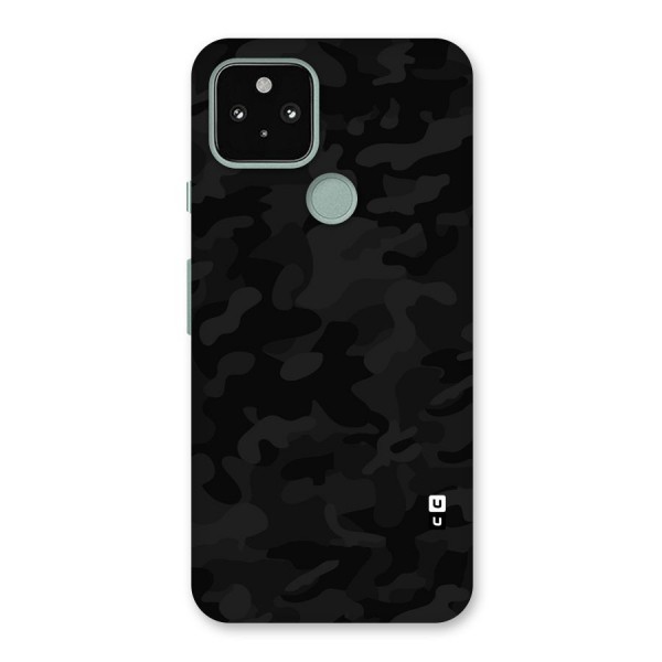 Black Camouflage Back Case for Google Pixel 5
