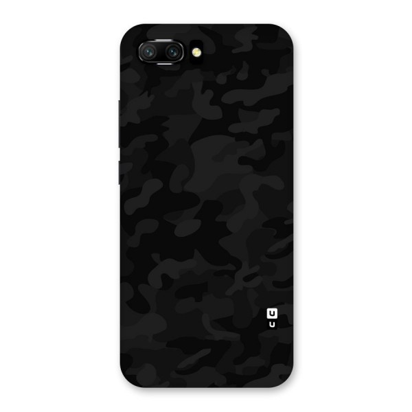 Black Camouflage Back Case for Honor 10