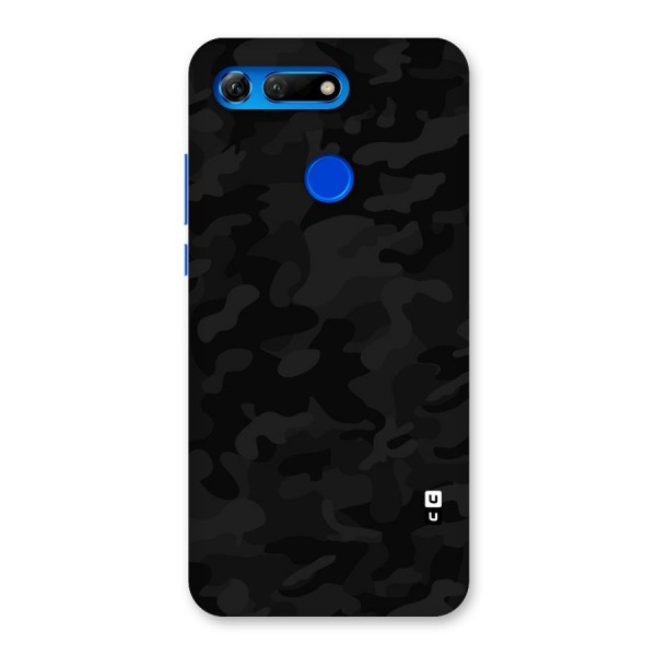 Black Camouflage Back Case for Honor View 20