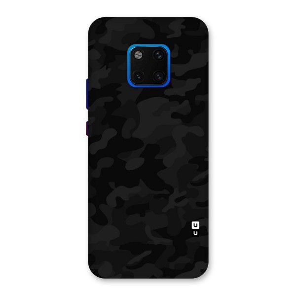Black Camouflage Back Case for Huawei Mate 20 Pro