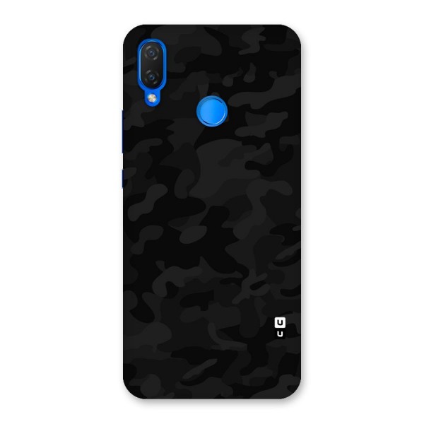 Black Camouflage Back Case for Huawei P Smart+
