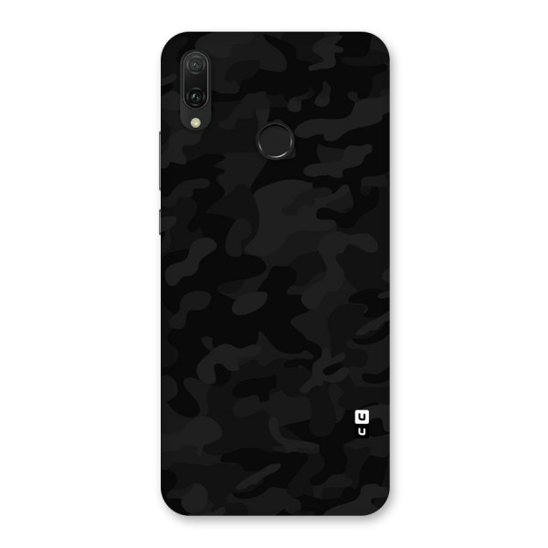 Black Camouflage Back Case for Huawei Y9 (2019)