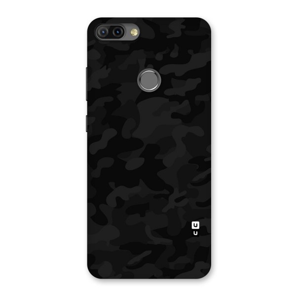 Black Camouflage Back Case for Infinix Hot 6 Pro